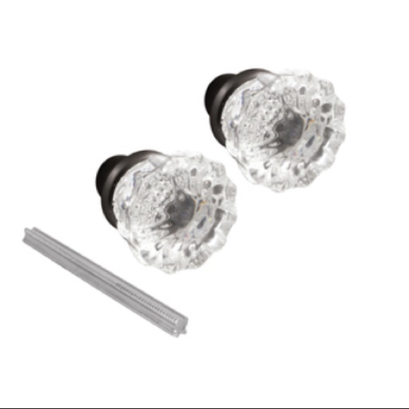 Gatehouse Other - Gatehouse Classic Bronze Glass Door Knob Set